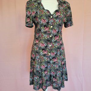 VINTAGE 90s Caroline Wells Collection Romper